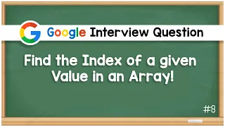 Binary Search - Google Code Interview