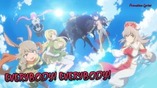 Download 『Lyrics AMV』 Isekai Maou S2 OP Full 「EVERYBODY! EVERYBODY! / Yuu Serizawa」 ft.  @StivAnim MP3