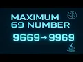 Leetcode 1323 Maximum 69 Number Greedy Solution Math Trick