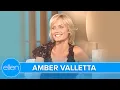 Amber Valletta Gives Ellen Modeling Tips