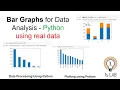 Bar Charts for Data Analysis using Python
