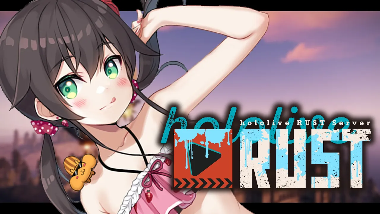 【 #holoRUST 】PVPだってさっ！【ホロライブ/夏色まつり】