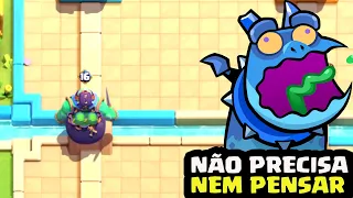 COMBOS MAIS SEM SKILL DO CLASH ROYALE - MOMENTOS ENGRAÇADOS