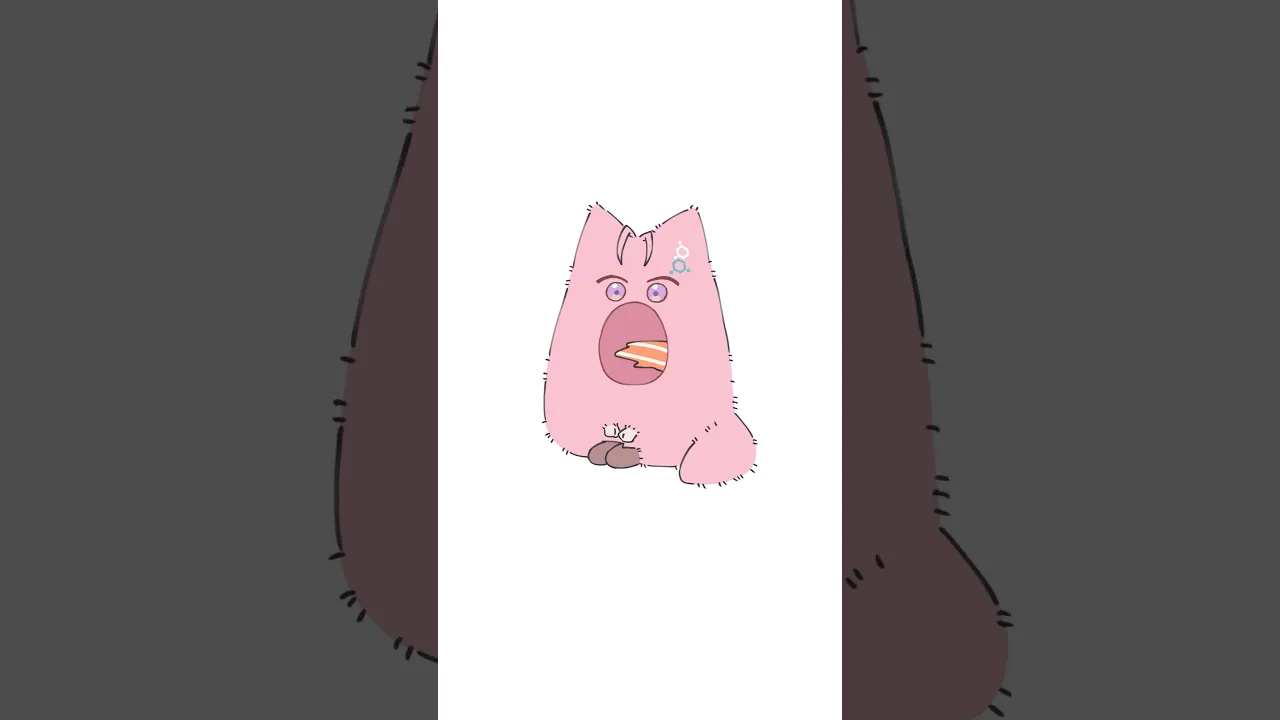 かわいいもふもふなコヨーテ「もふこよ」がなんでも食べた結果? #shorts #anime #ホロライブ #hololive #博衣こより #もふこよ #アニメ