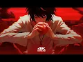 L from Death Note Eating Apple 4K Live Wallpaper Screensaver
