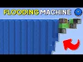 How To Make A Flood Machine In Minecraft Donut SMP