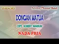 Download Lagu DONGAN MATUA ll KARAOKE BATAK ll ROBERT MARBUN ll NADA PRIA D=DO