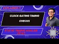 Chapter Clock Gating Setup Hold Timing Checks Static Timing Analysis STA vlsiexcellence