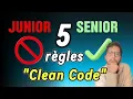 Ces 5 principes ont transforme mon code et ma carriere