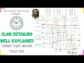 Ultimate slab detailing in AutoCAD REINFORCED CONCRETE