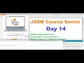 Day 14 JSON in Apex Salesforce Serialization Deserialization serialize deserialize