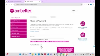 How to Add a Payment Method on Ambetter