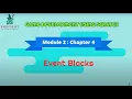 Event blocks Fundamentals of Scratch 3 0