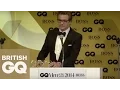 Colin Firth Accepts The Leading Man Award Men Of The Year Awards 2014 British GQ