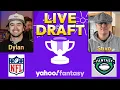 12-Team YAHOO Fantasy Football Draft
