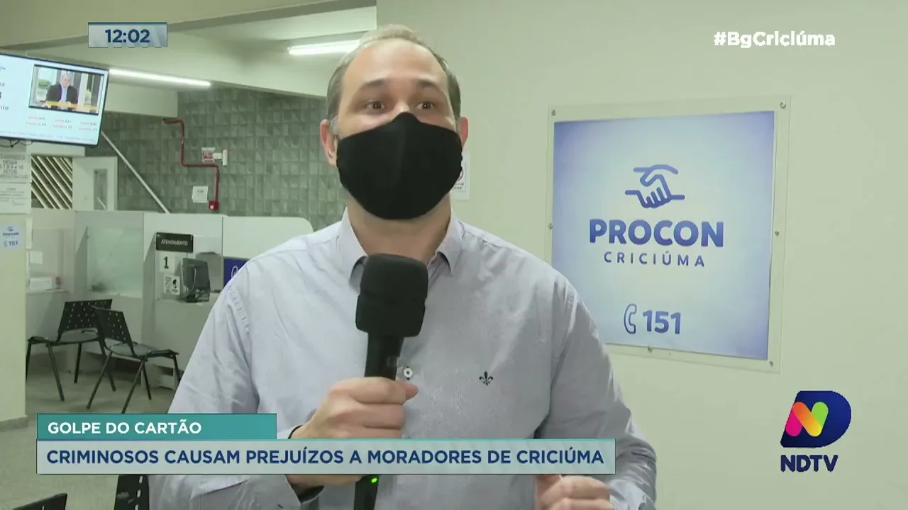 Procon de Criciúma alerta para golpe que solicita dados pessoais e cartão físico das vítimas
