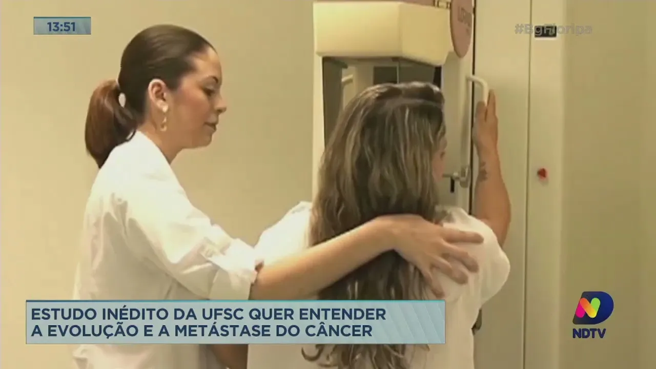 Estudo inédito da UFSC busca entender a evolução e a metástase do câncer