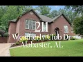 Inside an Updated Split-Level Home For Sale in Alabaster AL Weatherly Subdivision Tour