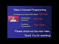 Part 2 What is OOP Encapsulation and Abstraction