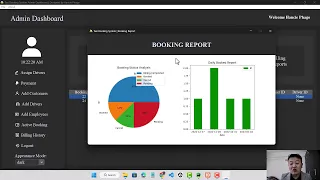 Taxi Booking System Python project using tkinter framework and MySQL database
