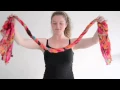 Scarf Room - How to Tie A Scarf The Twist