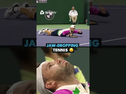SHUT The Front Door 😧 🚪 Scandalous Dimitrov & Monfils Rally!