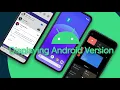 Displaying Android Version Creating Apps through SketchWare