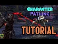 ESO Character Pathing Tutorial Elder Scrolls Online Housing