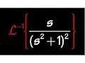 inverse laplace of s s 2 1 2 using convolution theorem