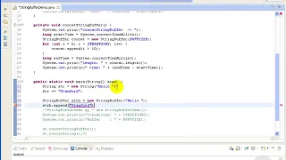 06 Advanced Java tutorial The StringBuffer Class