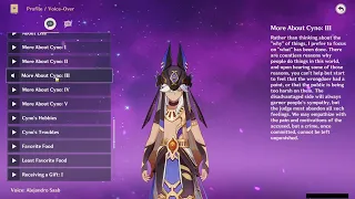 cyno all voice lines english 