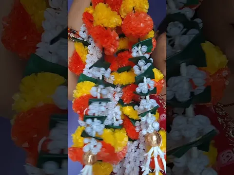 door hanging toran mogra flower #diwalispecial #doortoran