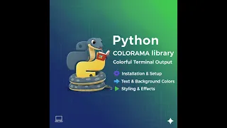 Python Full Course 2025-2026 in Hindi Lecture 16 Colorama Library Learning