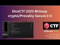 Provably Secure 1 2 - crypto