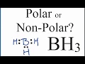 Is BH3 Polar or Non-polar Boron Trihydride