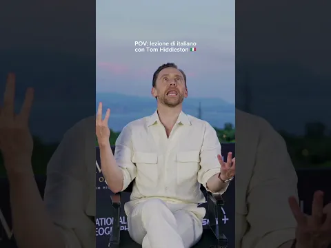 Tom Hiddleston (Loki) parla ITALIANO 🇮🇹