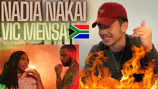 nadia nakai ft vic mensa practice official music video american reaction south africa u0026 us 