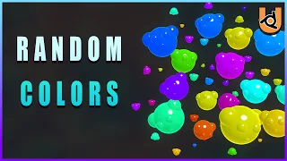 RANDOM COLOR NODE UPBGE Tutorial
