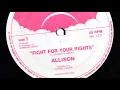 Allison - Fight For Your Rights + Dub (199? Twinkle) 12"Mix