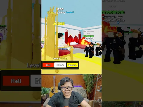 Jandel minta maaf! masukin surga atau neraka nih? 🤣 #roblox