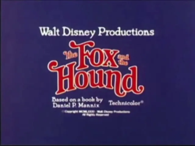 The Fox and the Hound - 1981 Theatrical Trailer