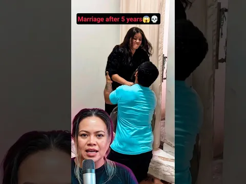 his face at the end 😭🤣 #shorts #funny #viral #trending #couple #marriage #cute
