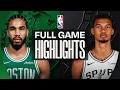 CELTICS at SPURS FULL GAME HIGHLIGHTS March 10 2026
