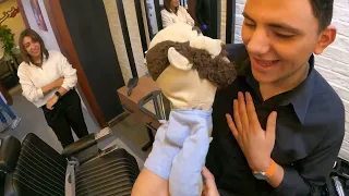 لولو عاوز يعمل شعروا 