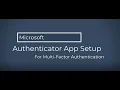 Microsoft Authenticator App Setup