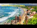 Lagu Bagaimana Bali Menampakan Keindahan Pantai Pasir Putih di Kuta Pulau Destinasi INDONESIA 🇲🇨