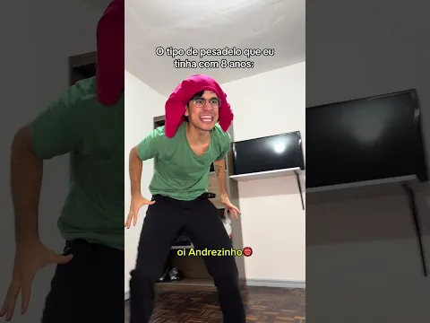 O TIPO DE PESADELO QUE EU TINHA COM 8 ANOS