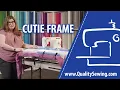 What is the Grace Cutie Tabletop Fabric Frame