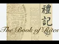The Most Important Confucian Text The Book of Rites