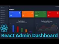 React Responsive Admin Dashboard with Source Code Build Your Own Admin Panel in React JS